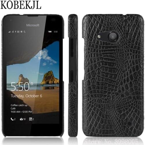 For Microsoft Lumia 550 Case Nokia Lumia 550 RM-1128 Case Hard PU Leather Back Cover Phone Case For Nokia Lumia 550 N550 RM 1128