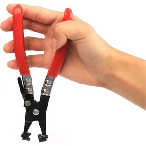 Long Automotive Hose Clamp Pliers Straight Throat Tube Bundle Clamp Removal Tool