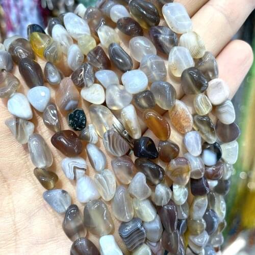 5-10mm Natural Irregular Persian Agates Loose Spacer Beads For Jewelry Making Charm DIY Ear Studs Bracelet Necklace Accessories