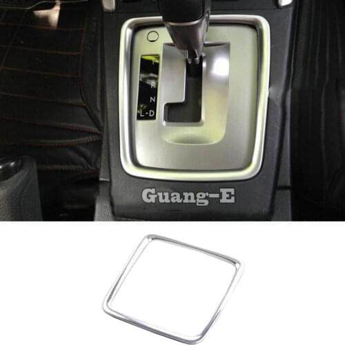 For Subaru Forester 2013 2014 2015 2016 2017 2018 Car Styling Stick ABS Chrome Middle Shift Stall Paddles Cup Lamp Frame Trim