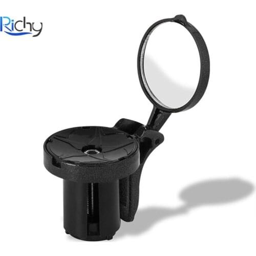 Mini Adjustable Bike Rearview Mirror road Bicycle Handlebar Flexible Safe Rearview Rear View Mirror 360 Degrees Rotate Cycling