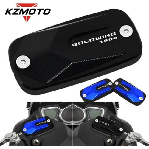 New High Quality For HONDA Goldwing 1500 1800 VTX GOLDWING 1800 Logo Motorcycle Front Brake Reservoir Fluid Tank Cover Oil Cap