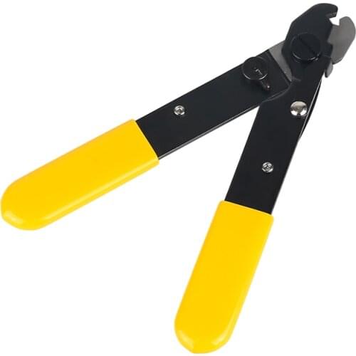 Wholesales FO103-S single hole fiber optic cable stripper clamp Fiber stripping pliers Wire stripper