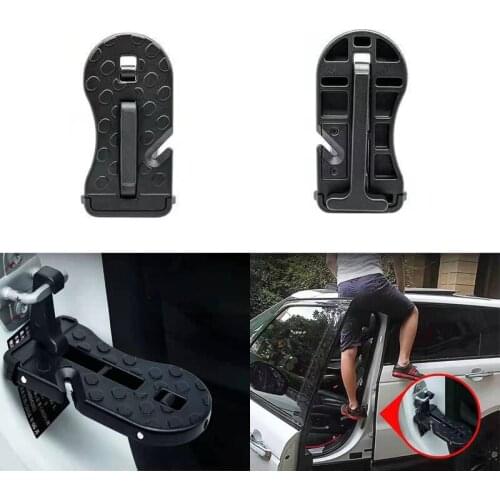 Universal Car pedal Climb to the car roof Magnesium Alloy hook Non-Slip Foot Rest Pedal for SUV Truck