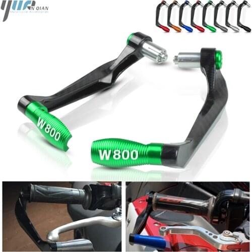 Carbon Fiber Motorcycle 7/8" 22mm Handlebar Brake Clutch Levers Protector Guard For KAWASAKI W 800 W800/SE 2012-2016 2015 2014
