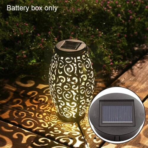 1pcs/pack Hanging Lanterns Replacement Top Solar Lamp Install Professional Easy Battery Accessories Outdoor Home Pathway Bo X2F2