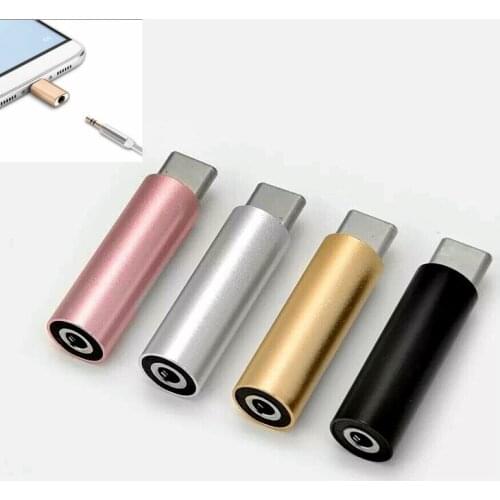 Type C 3.5 Earphone USB C to 3.5mm Headphones Adapter Audio cable For Huawei V30 mate 20 P30 pro for Xiaomi Mi 10 9 for Letv 2