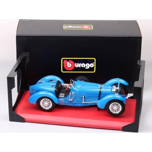 Bburago 1/18 big scale classics 1934 Bugatti Type 59 Sports Grand Prix racing metal model Diecasts & Toy Vehicles car toys gifts