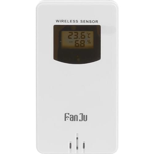 New Digital Temperature Humidity Wireless Sensor Meter Hygrometer Electronic Thermometer In/Outdoor Used with Weather Station