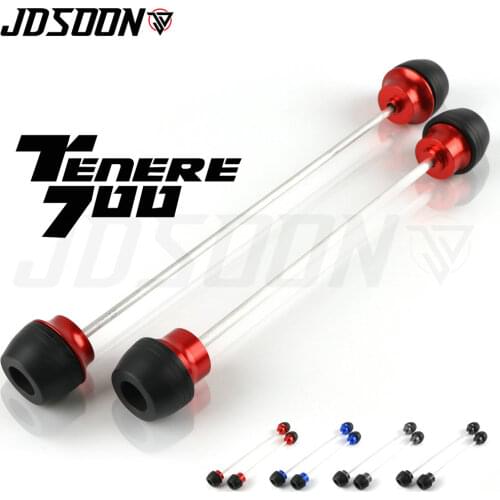 For yamaha YAMAHA Tenere700 TENERE CNC Motorcycle Front Rear wheel Axle Slider shock absorber Falling Protection