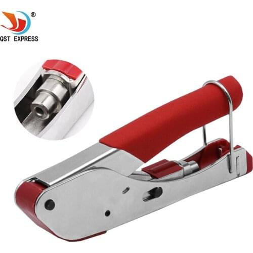 Attrezzo di Piegatura del Cavo Coassiale Strumento di Strumento di Compressione Piegatore Per Coassiale F Connettore RG6RG59 Cav