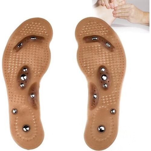 Massage Insoles Magnetic Therapy for Men Women Weight Loss Promote Blood Circulation Foot Magnet Health Care Shoe Pads