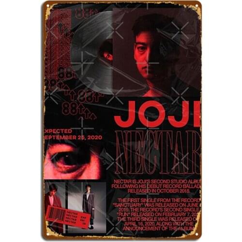 Joji Nectar Poster Metal Signs Cinema Garage pub Garage Design Painting Décor Tin sign Posters