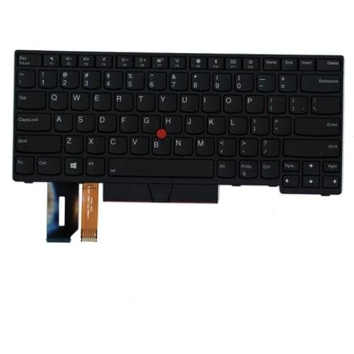 New for Lenovo Thinkpad US English Keyboard T480S E480 L380 L380 Yoga L390 No Backlit Teclado 01YP360 01YP440 01YP520