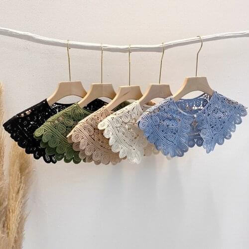 Spring/Autumn Korea New Hollow Hook Flower Summer Thin Decorative Shawl isn Literary Small Waistcoat Scarf