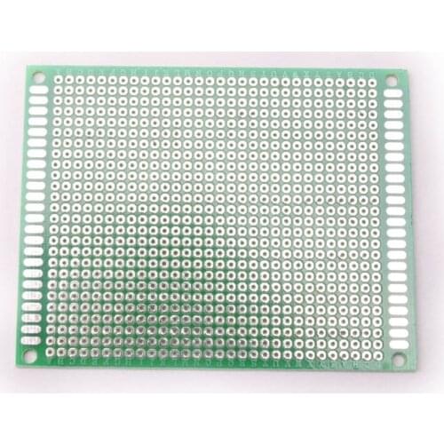 Glyduino 7*9 CM One-side Spray Tin Plate Universal Experiment Boards PCB Circuit Plate Hole Plate