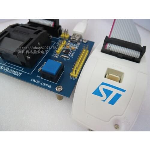 Original YAMAICHI IC Test Seat Support STM32-LQFP48 series imports Burning Programme Socket Adapter