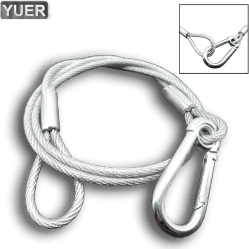 Professional Lighting Installing Protecting Accessories 8.5mm Diameter High Strength Cord Safety Rope