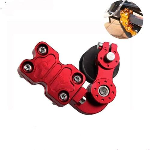 Universal Aluminum Adjuster Chain Tensioner Roller Black Silver Red Glod For Motorcycle /Chopper ATV