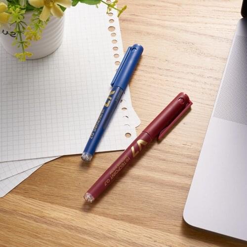 Japanese Stationery Pilot Gel Pen V7 Hi-Tecpoint Cartridge System Rollerball Pen 0.7mm 6pcs/lot Needle Point School Office Pens