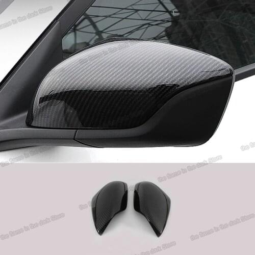 Lsrtw2017 Abs Car Rearview Cover Protector Trims for Chevrolet Trax Tracker Opel Mokka 2019 2020 2021 Accessories Auto Sticker