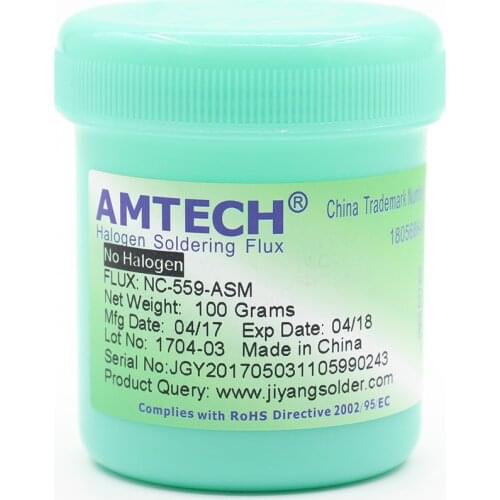 100g AMTECH NC-559-ASM Flux Paste Lead-free Solder Paste No-clean Solder Flux