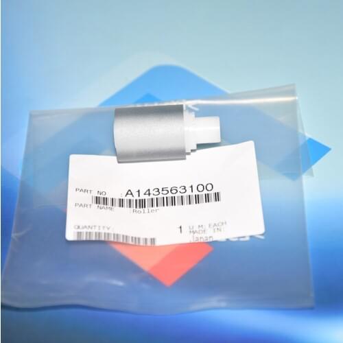 Free Shiping 3pcs OEM Brand new A143563100 (A143-5631-00) Doc Feeder (ADF) Feed Roller for Konica 223 C224 454 554 284 363 287