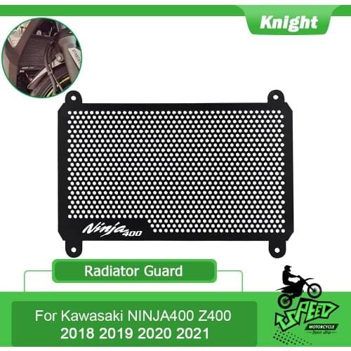 Accessories Ninja400 Z400 Radiator Grille Guard Cover motorbike Protection For Kawasaki Ninja 400 Radiator Guard 2017 -2021