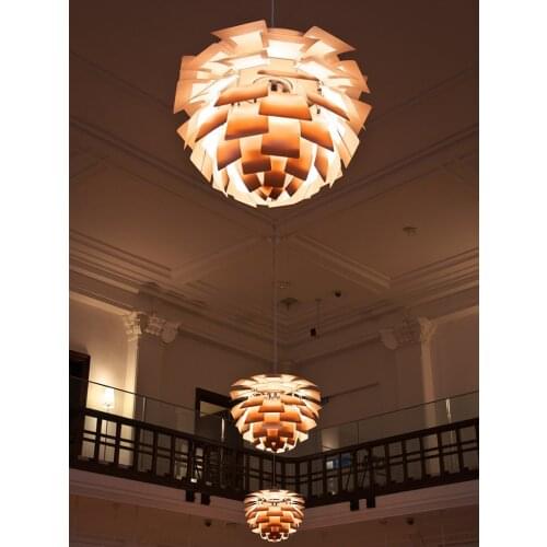 Denmark PH pine cone lamp Nordic living room dining room bedroom chandelier designer villa stairwell hotel lobby lighting