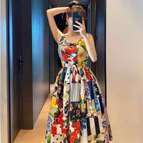 Летние платья в горошек Efatzp China At AliExpress