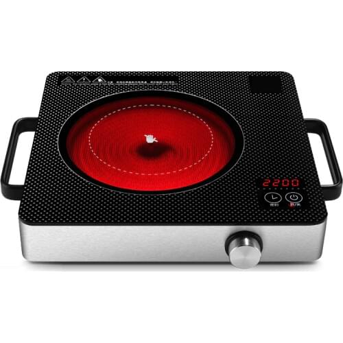 Electrical magnetic Waterproof induction cooker intelligent hot pot stove with timer ceramic induction household cooktop EU