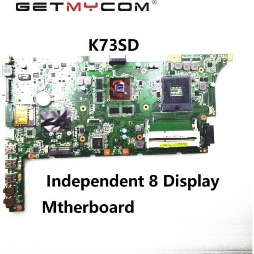 Getmycom K73SD Minboard REV2.3 HM65 RAM For ASUS K73S K73E X73E K73SV laptop K73SD Mainboard K73E Motherboard test 100% work