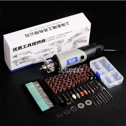 HLD-400W Multi-function Electric Grinder High Power Jade Engraving Machine Mini Wood Carving Root Engraving Tool 220v/50HZ 190W