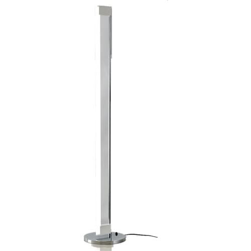 Living Room Chrome Metal Tube T5 Floor Standing Lamp lampadaire de salon