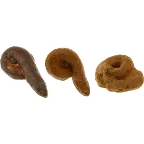 Simulation Dog Doo Poop Crap Turd Stool Party Prank Gag Gift Accessories
