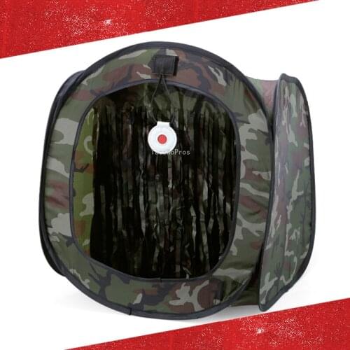 Camouflage Tactical Target Tent Foldable Outdoor Military Airsoft BB Bullet Slingshot Target Box Army Shooting Training Targets