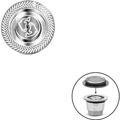 ICafilasFor Nespresso Refillable Capsule Coffee Capsule Filter Pod For Nespresso Coffee Machine Over 200 Times Capsules Pod