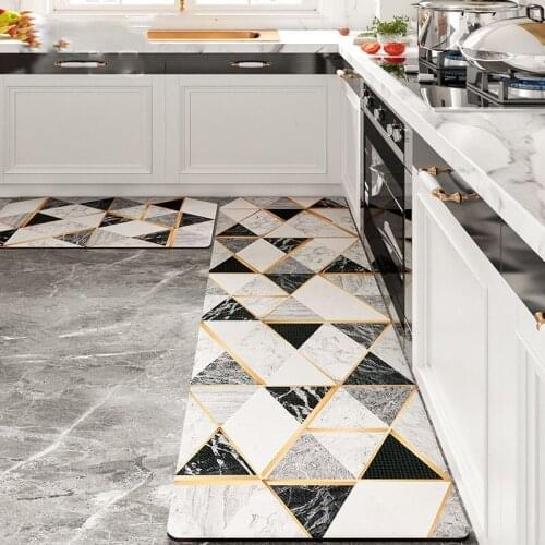 Tapis Salon Long Kitchen Carpets Floor Rug Wipeable Non-Washing Foot Mats Household Waterproof Non-Slip Oil-Proof Alfombra ковер