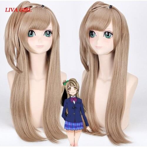 LoveLive! Love Live Cosplay Wig Kotori Minami Costume Play Adult Wigs Halloween Anime Hair 2017 free shipping