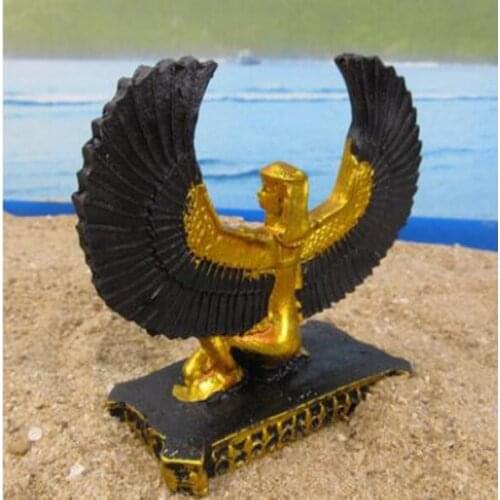Copper Statue Sand table sand accessories animal ISIS eagle king box therapy game production culpture crafts statue wholesale f