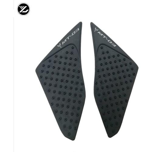 Motorcycle Anti Slip fuelTank Protective Pad Side Gas Knee Grip Traction moto gp Stickers for Yamaha MT-03 MT03 2015-2016