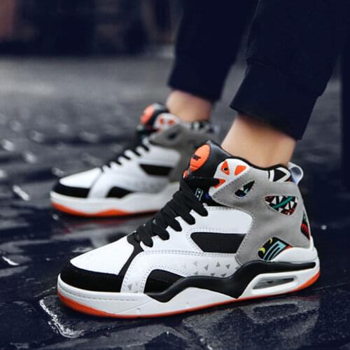 Men Basketball Shoes Sneakers Breathable Anti-slip Casual for Training Sports YS-BUY