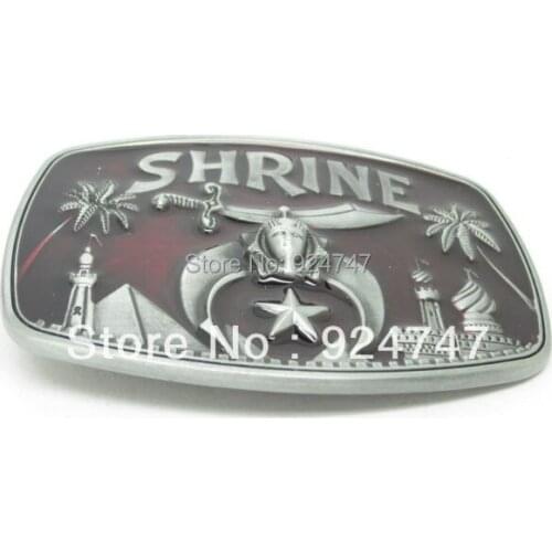 SHRINE BELT BUCKLE