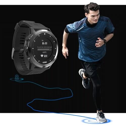 Ezon R3 Smartwatch Optical Heart Rate Monitor Sports Watch Outdoor Running Cycling Gps Smart Watch