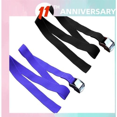 1M Buckle Tie-Down Belt Cargo Moving Washer Straps For Car Motorcycle Bike With Metal Buckle Tow Rope Strong Ratchet Belt