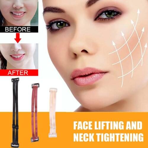 1Pcs Adjustable Face Lift Elastic Band Clip Invisible Hairpin Stretching Straps