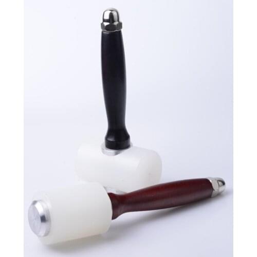 1 PCS DIY Leather Craft Tool Hammer T Shaped Craft Cowhide Punch Cutting Tool Hammer