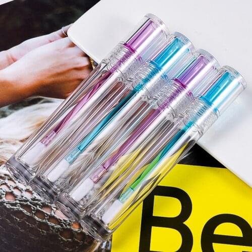 10/30/50pcs 4ml Empty Lip Gloss Tube DIY Lip Balm Tube Plastic Lipstick Containers Cosmetic Container Bottle With Cap