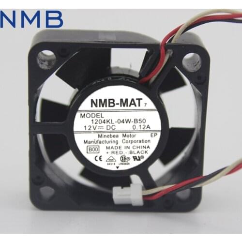 10pcs 1204KL-04W-B50 3010 3CM 30mm 3cm DC 12V 0.12A laptop hard drive cooling fan