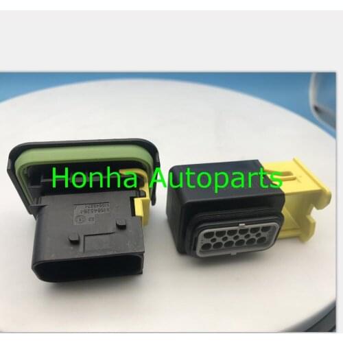 2/5/10/20/50 pcs/lots HDSCS 12 Ways Pin male and Female Automotive Electrical Connector 2-1703639-1 1-1564526-1 1-1564527-1